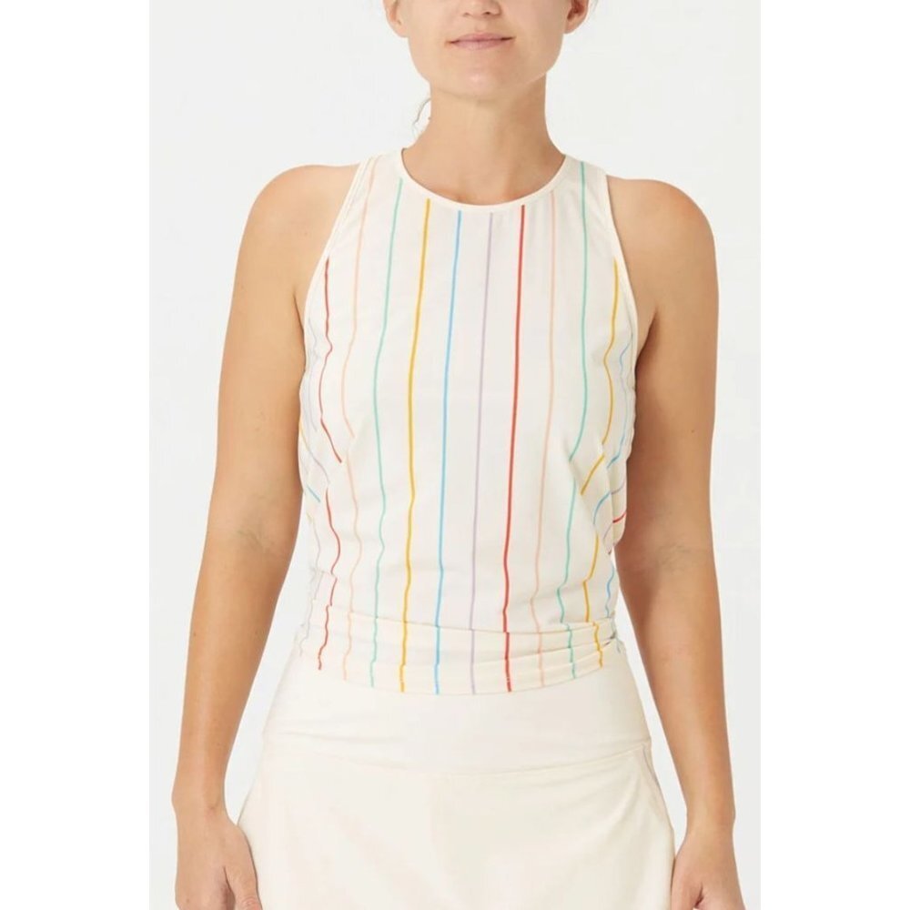 Fila Women's Cross Court Tie Up Back Tank size M NWT